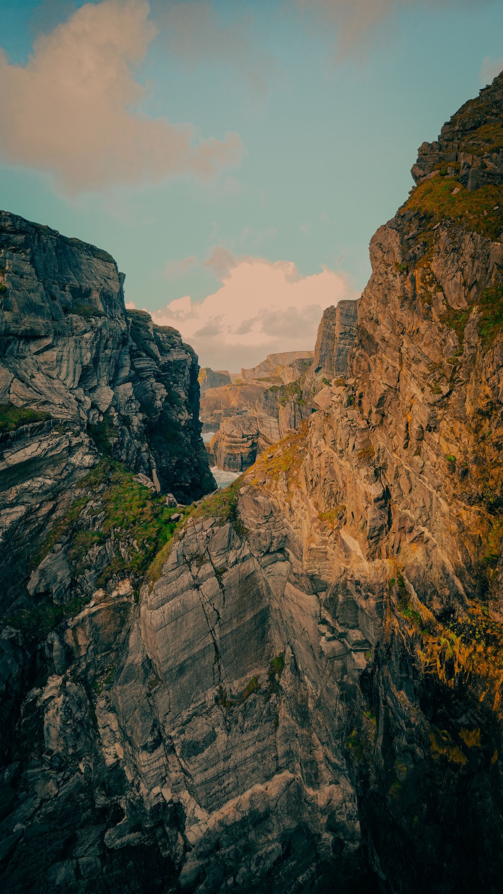 Dramatic Atlantic cliffs