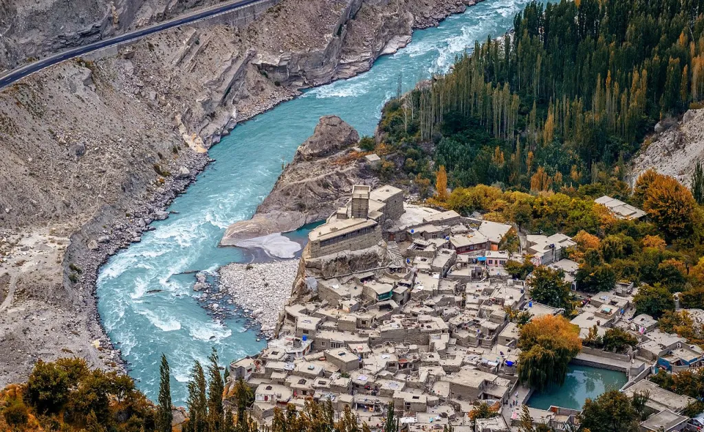 Altit Fort from Eagle's Nest