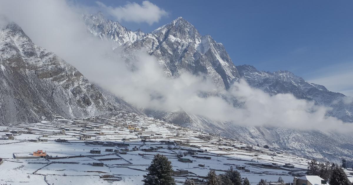 Naltar Bala winter terrain